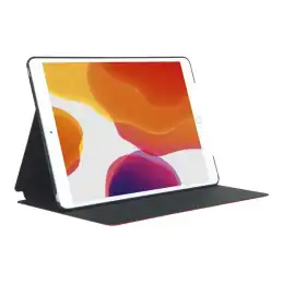Mobilis Origine - Étui à rabat pour tablette - imitation cuir - rouge - 10.2" - pour Apple 10.2-inch iPad (7... (048030)_1
